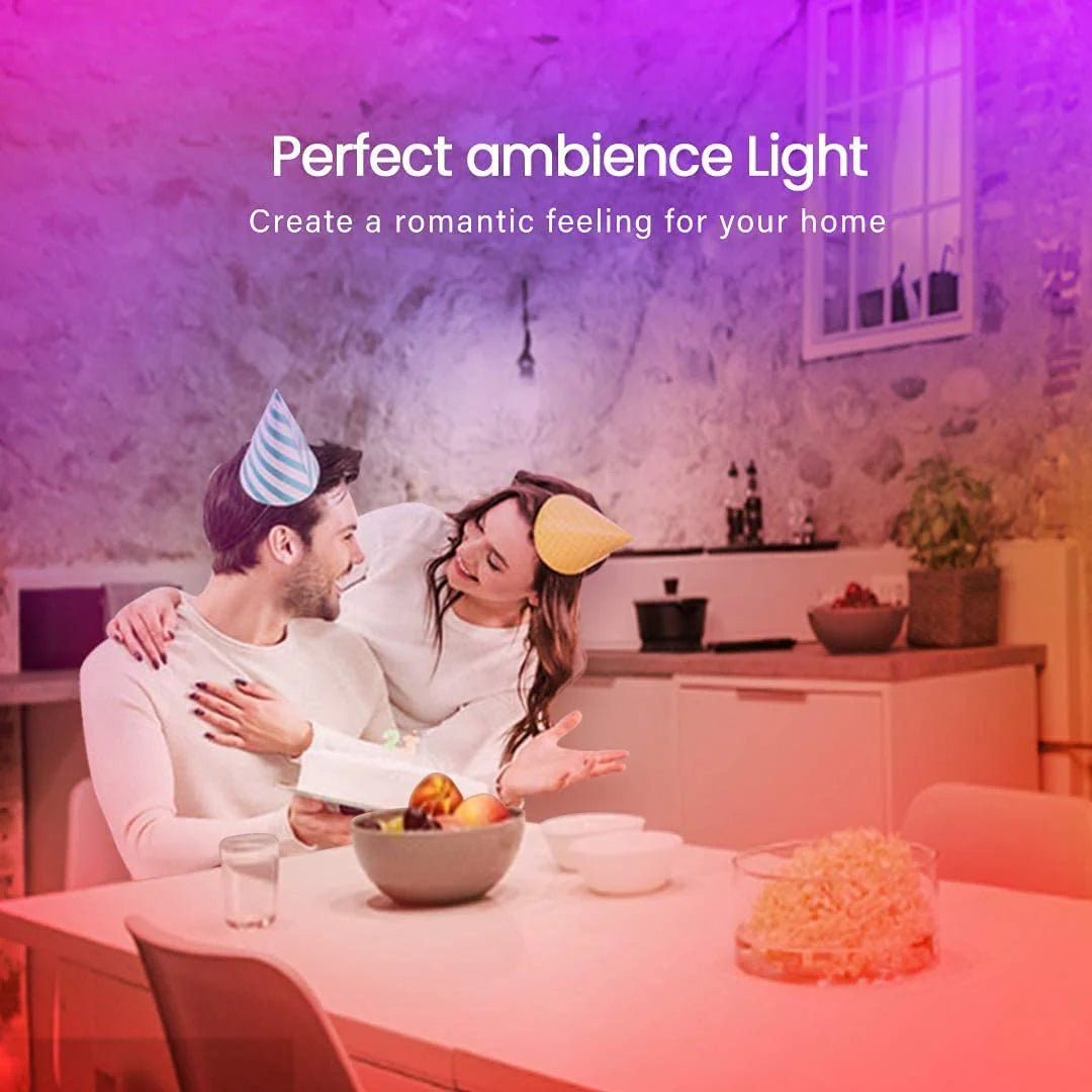 50 FT LED Strip Lights,Bluetooth LED Lights for Bedroom, Color Changing Light Strip with Music Sync, Phone Controller and IR Remote(App+Remote +Mic). - GadgifyLab