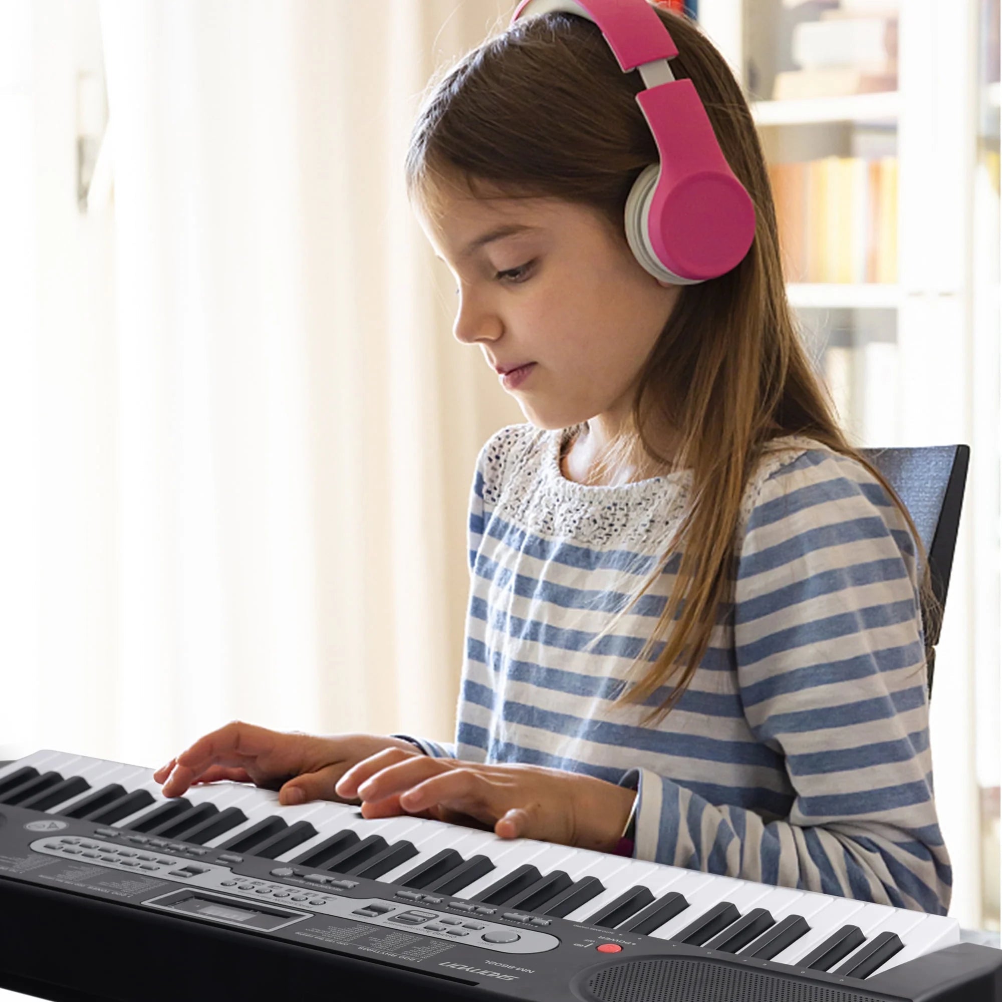 61 Key Piano Keyboard Portable Electric Keyboard with Microphone - GadgifyLab