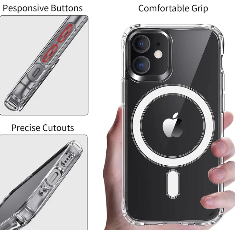 Anti - drop Transparent Phone Cover - GadgifyLab