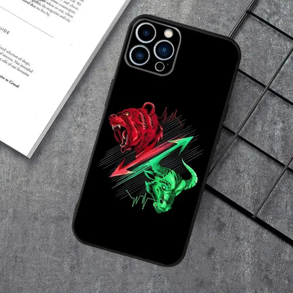 Black Rear Cover Anti - fall Protective Case Phone Case - GadgifyLab