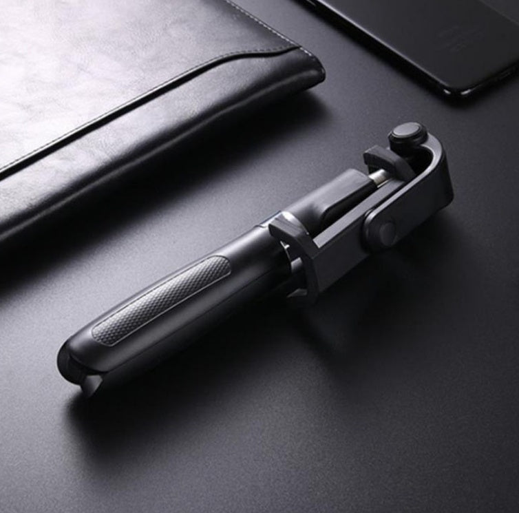 Compatible with Apple, Tripod Selfie Stick Mobile Universal Live Triangle Bracket One Bluetooth Selfie Artifact - GadgifyLabPhone Accessories