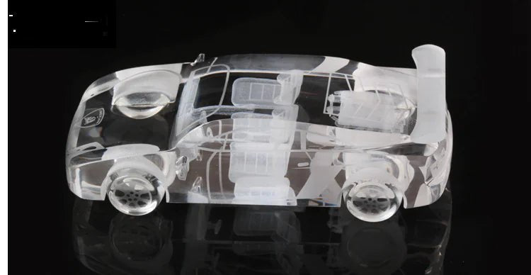 Crystal Car Model Perfume Holder Decor Item - GadgifyLab