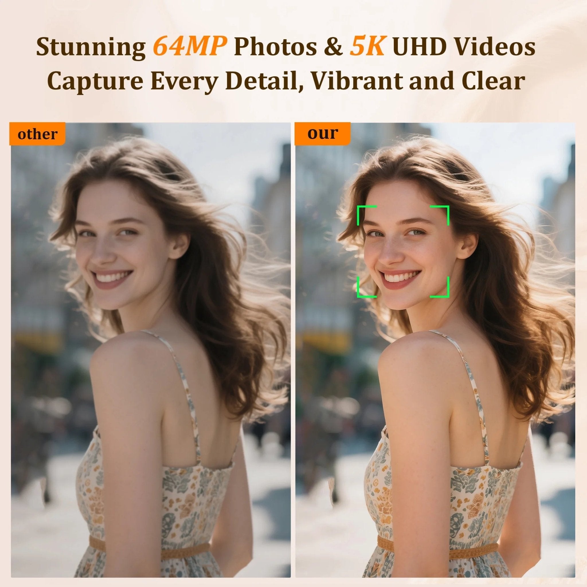 Digital Camera 4K 56MP Cameras for Photography for Youtube with 32GB SD Card - GadgifyLab