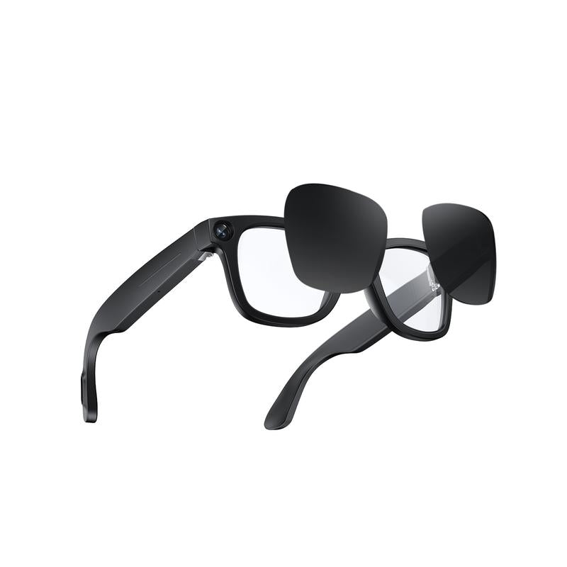 Experience the Future with Evomi Touch - Control Bluetooth Smart Glasses - HD Camera, Wireless Connectivity, and Dual Interchangeable Lenses for Day and Night Use - GadgifyLab