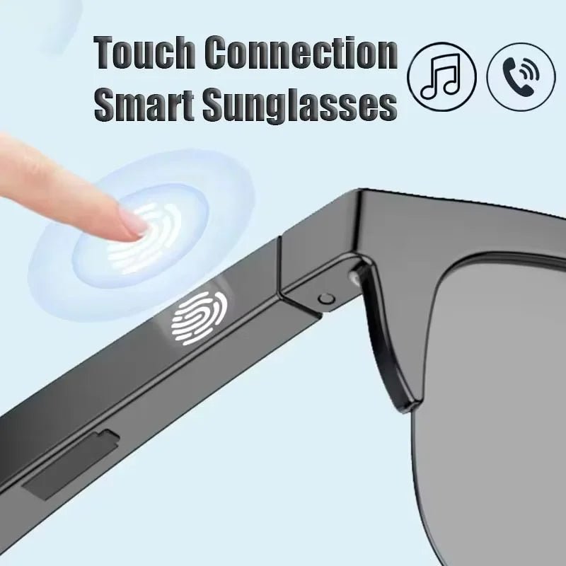 Good New Smart Sunglasses Glasses Bluetooth Call AI Intelligent Headphones HIFI Blue Light Waterproof Anti - UV For Men Women Gift - GadgifyLab