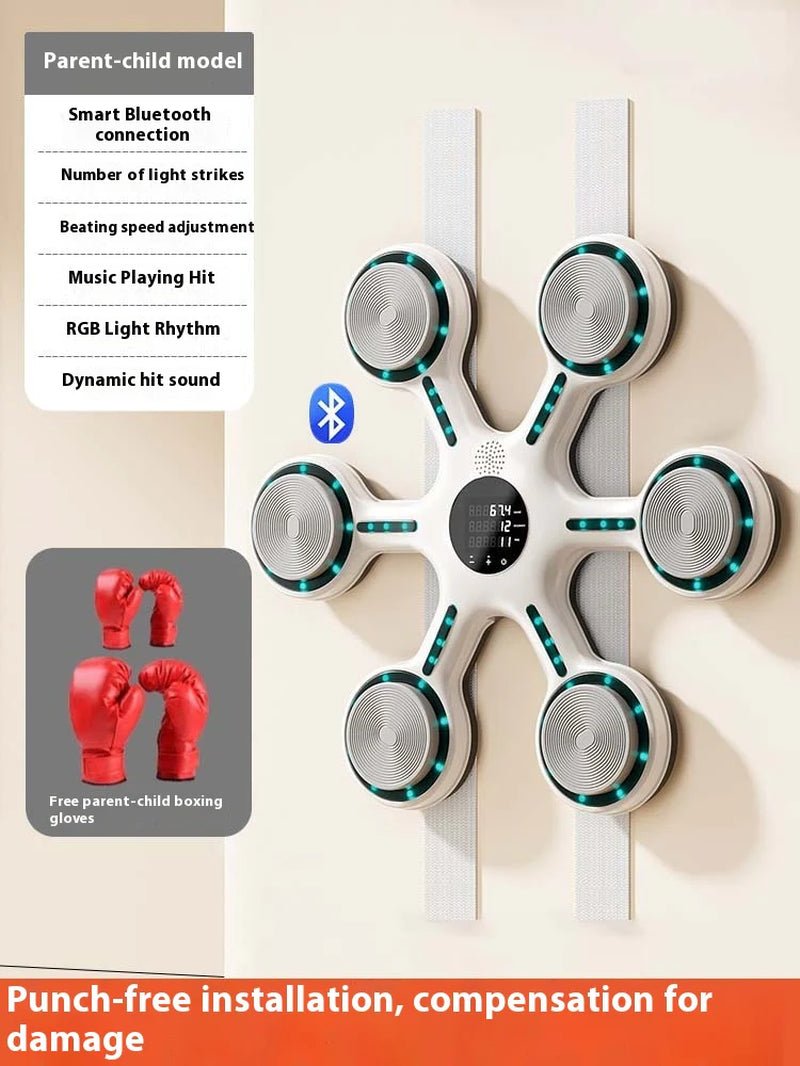 Intelligent Beat Punching Wall Trainer Exercise Gear - GadgifyLab