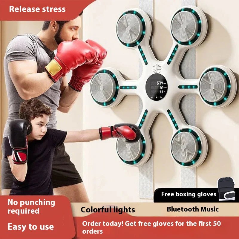 Intelligent Beat Punching Wall Trainer Exercise Gear - GadgifyLab
