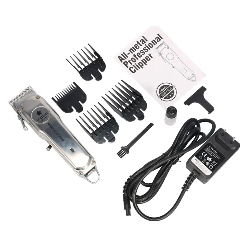 Kemei Rechargeable Electric Hair Clipper for Men - GadgifyLab