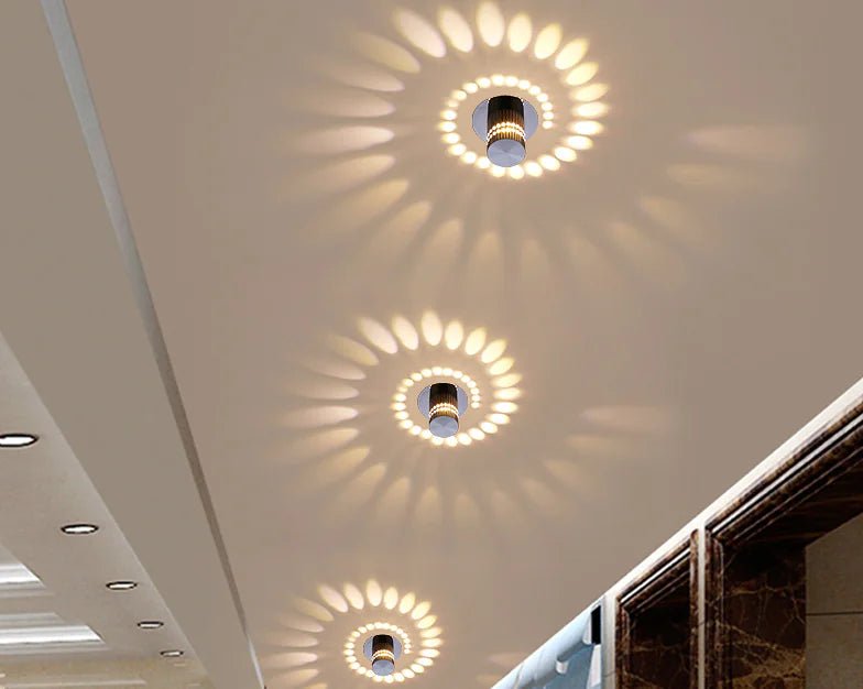 Modern LED Color - Changing Corridor Wall Light Fixture - GadgifyLab