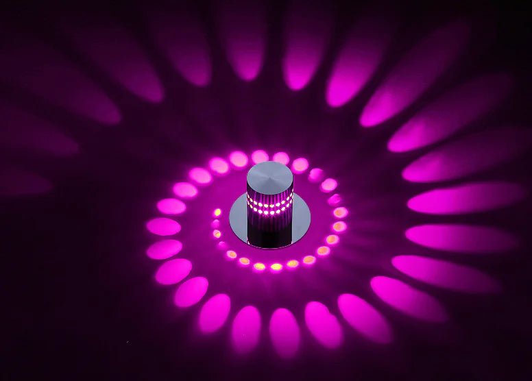 Modern LED Color - Changing Corridor Wall Light Fixture - GadgifyLab