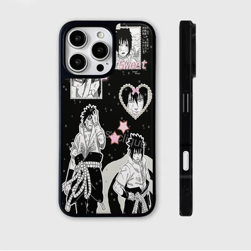 Protect Your Phone in Style with Our Black Themed Collage Case Featuring Iconic Manga Scenes – A Must - Have for True Fans! - GadgifyLab