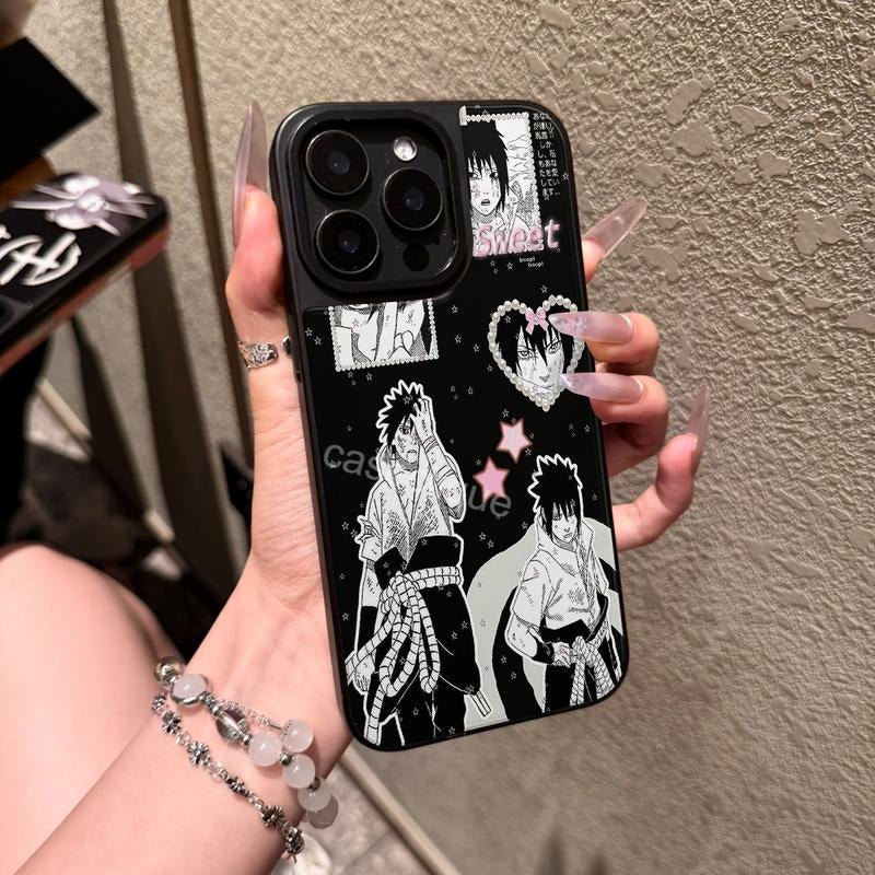 Protect Your Phone in Style with Our Black Themed Collage Case Featuring Iconic Manga Scenes – A Must - Have for True Fans! - GadgifyLab