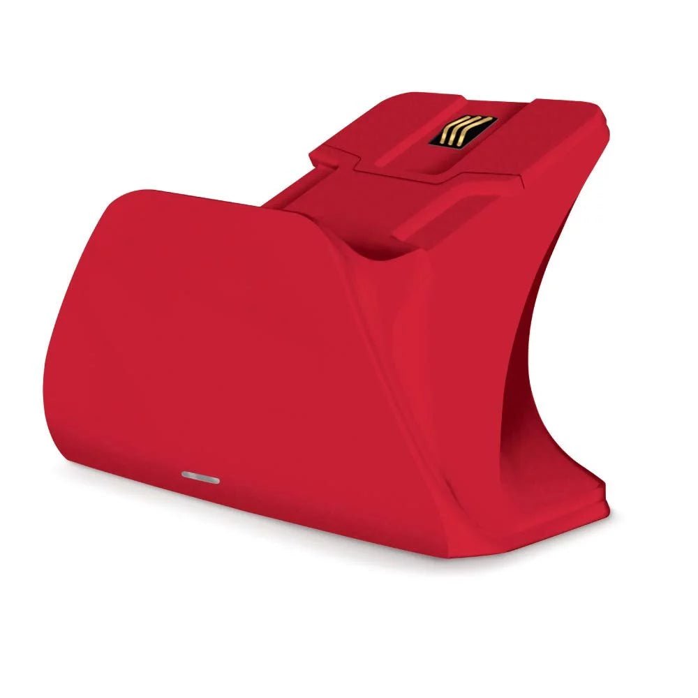 Pulse Red Universal Xbox Pro Charging Stand with 1100 Mah Rechargeable Battery, Charging Station for Xbox Series XS and Xbox One - GadgifyLab