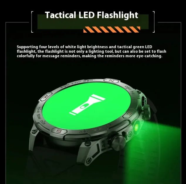 Smartwatch with AMOLED Display - GadgifyLab