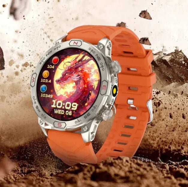 Smartwatch with AMOLED Display - GadgifyLab
