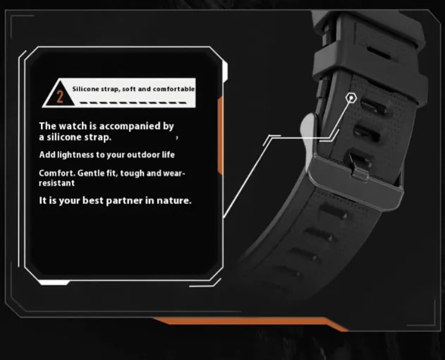 Smartwatch with AMOLED Display - GadgifyLab
