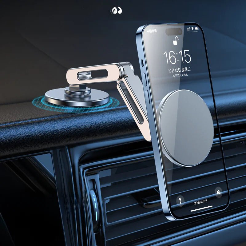 Tesla Magnetic Car Phone Holder with 360° Rotation - GadgifyLab