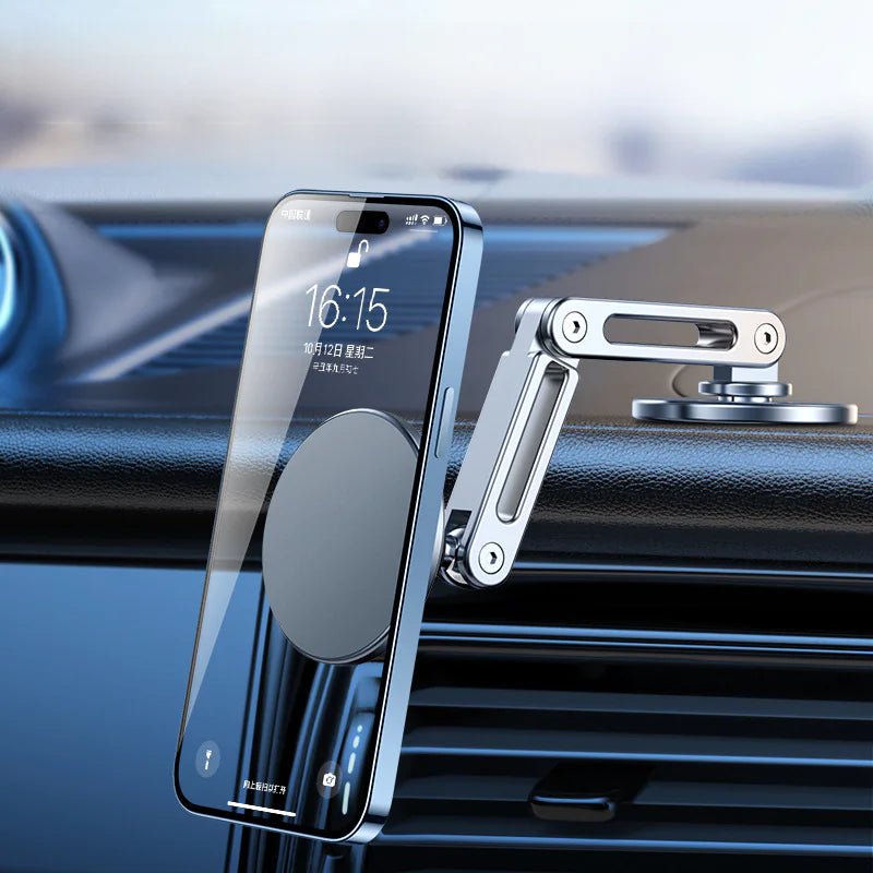 Tesla Magnetic Car Phone Holder with 360° Rotation - GadgifyLab