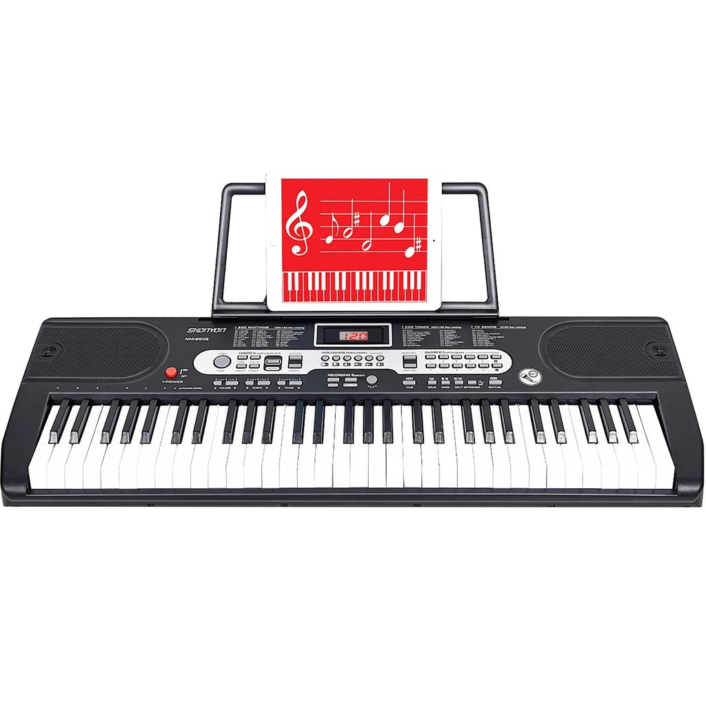 61 Key Piano Keyboard Portable Electric Keyboard with Microphone - GadgifyLab
