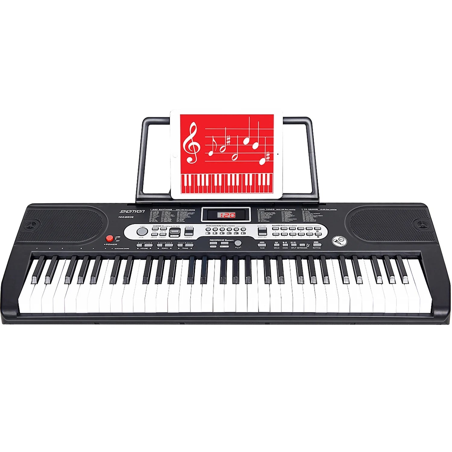 61 Key Piano Keyboard Portable Electric Keyboard with Microphone - GadgifyLab